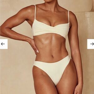 Monday swimwear  Byron bottom ivory new with tags size medium